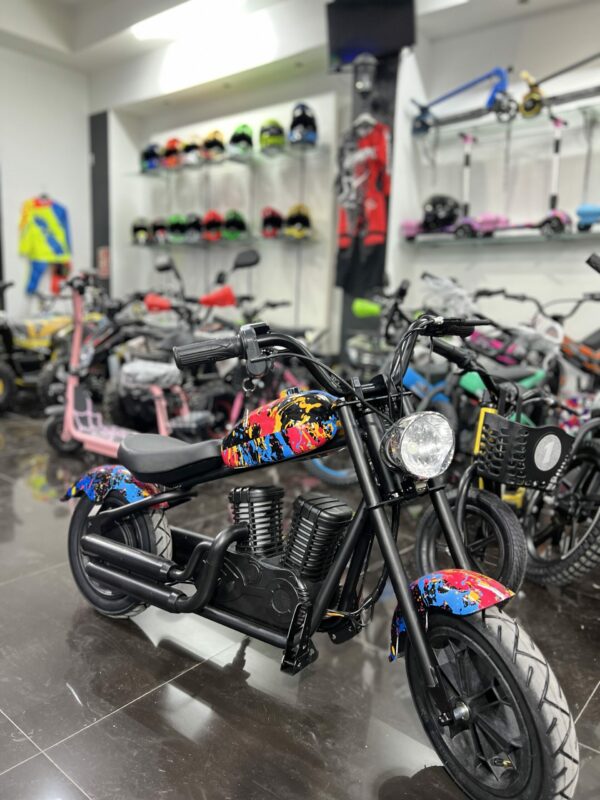 MINI HARLEY ELÉCTRICA INFANTIL - Imagen 5