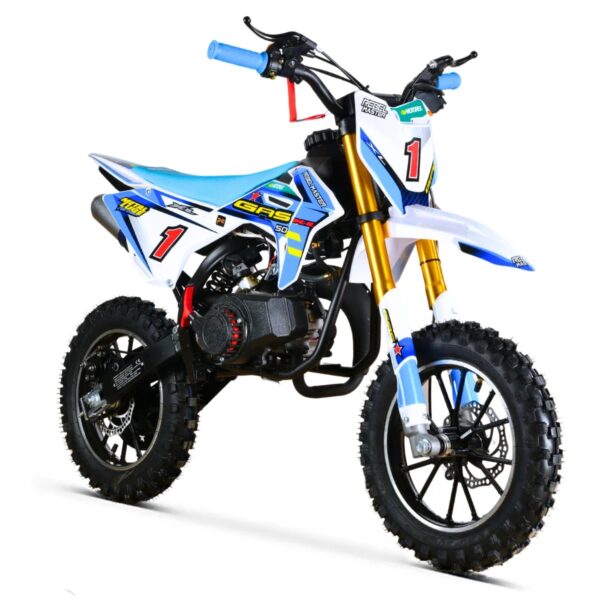 MINI CROSS REBEL MASTER 49CC 2T GASOLINA + ARRANQ ELECTRICO R10 - Imagen 3