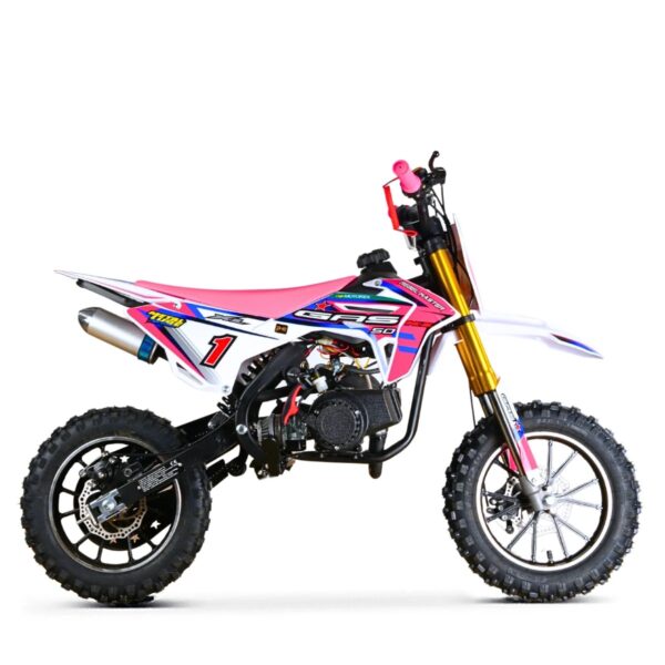 MINI CROSS REBEL MASTER 49CC 2T GASOLINA + ARRANQ ELECTRICO R10 - Imagen 6