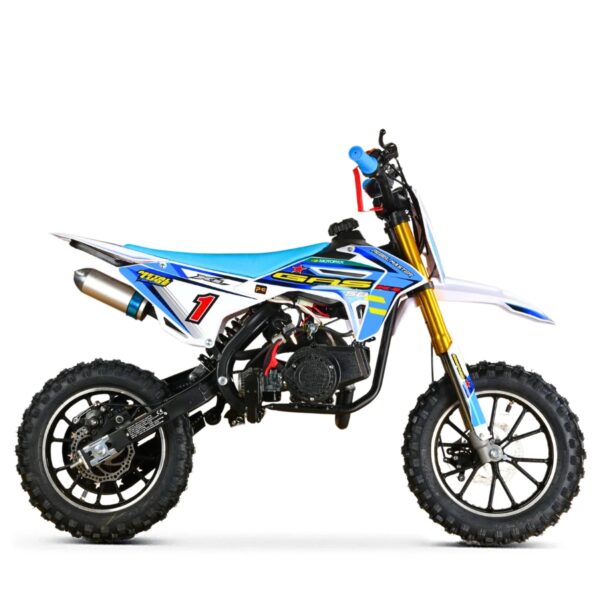 MINI CROSS REBEL MASTER 49CC 2T GASOLINA + ARRANQ ELECTRICO R10 - Imagen 7